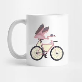 Flamingo Biker Mug